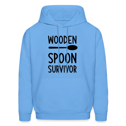 wooden Spoon Survivor Hoodie - Color: carolina blue