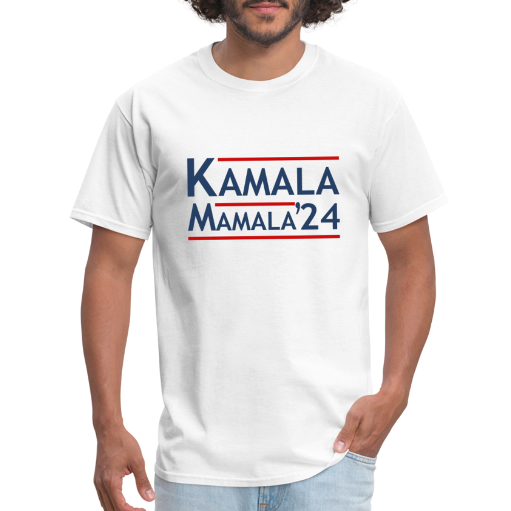 Kamala Mamala T-Shirt (2024 Election) - Color: white