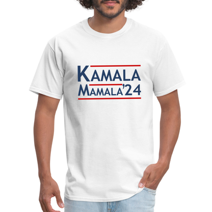 Kamala Mamala T-Shirt (2024 Election) - Color: white