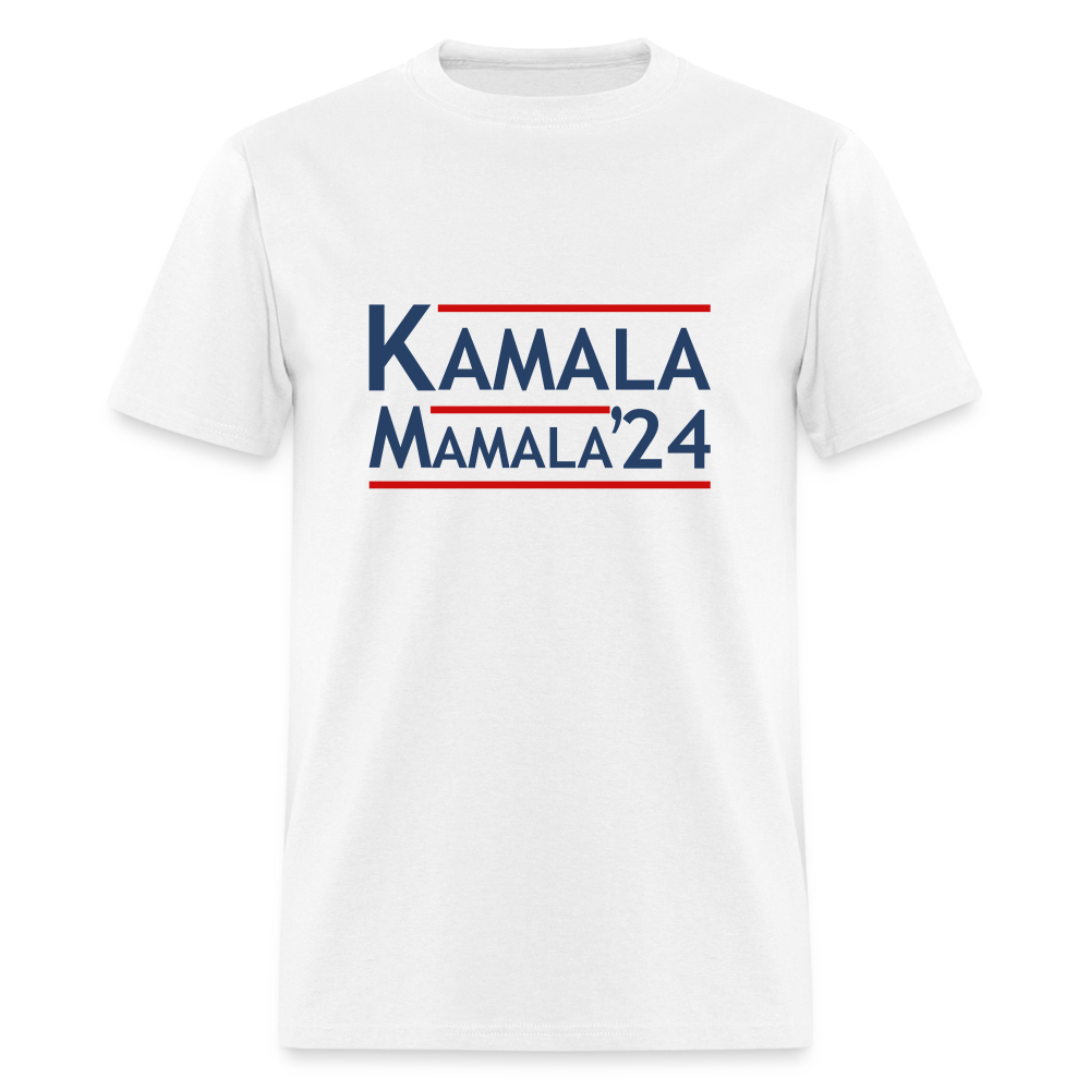 Kamala Mamala T-Shirt (2024 Election) - Color: white