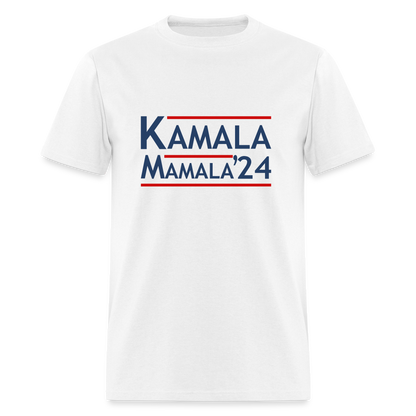 Kamala Mamala T-Shirt (2024 Election) - Color: white