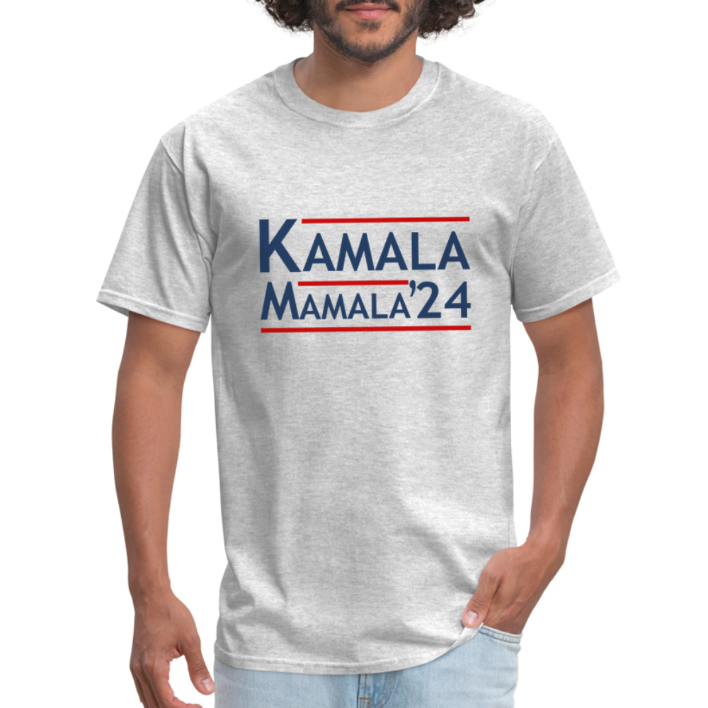 Kamala Mamala T-Shirt (2024 Election) - Color: heather gray