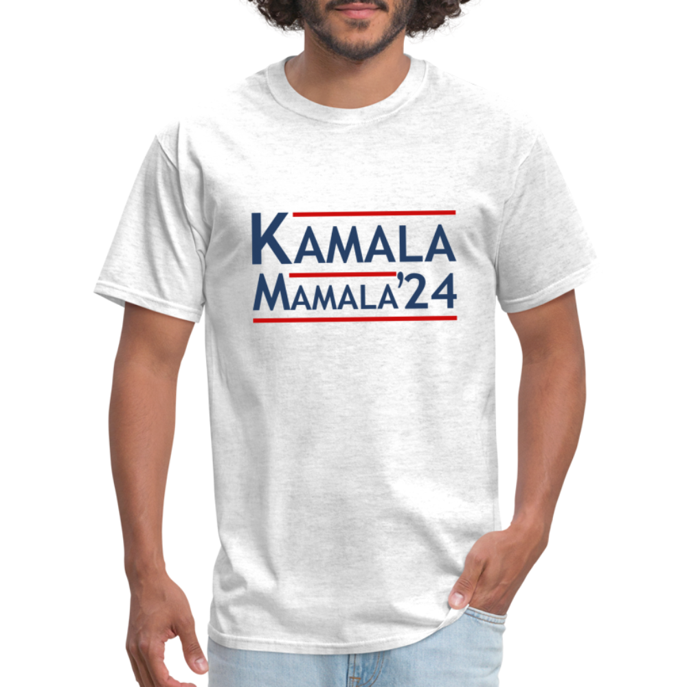 Kamala Mamala T-Shirt (2024 Election) - Color: light heather gray