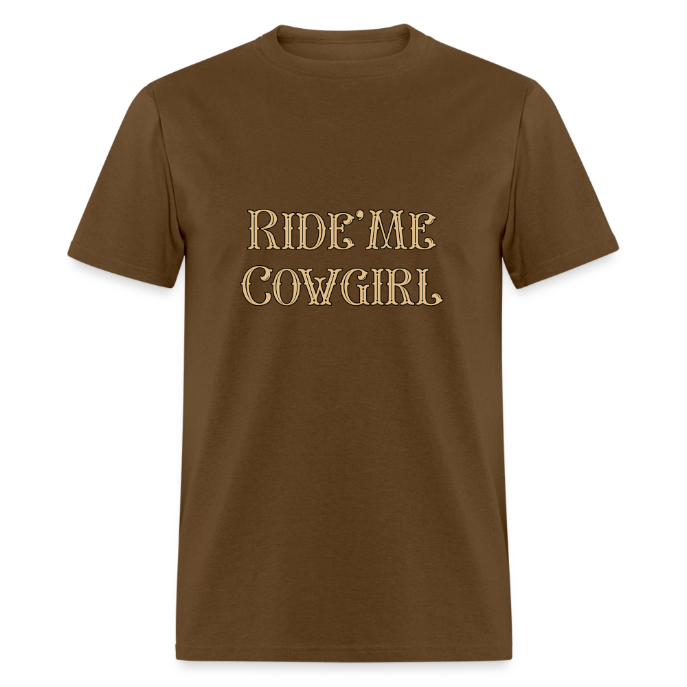 Ride Me Cowgirl T-Shirt - Color: white