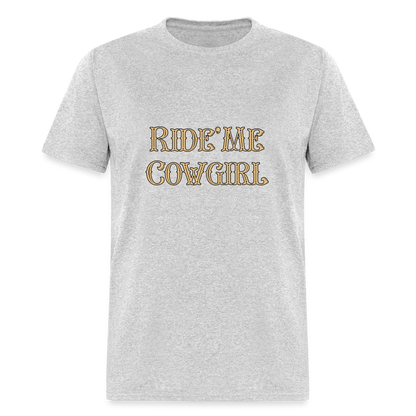 Ride Me Cowgirl T-Shirt - Color: white