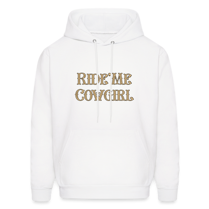 Ride Me Cowgirl Hoodie - white