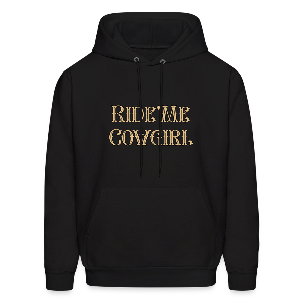 Ride Me Cowgirl Hoodie - black