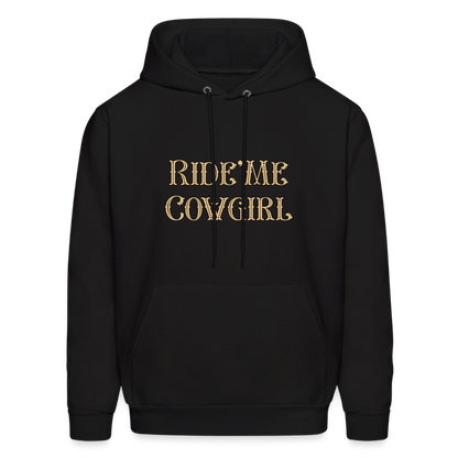 Ride Me Cowgirl Hoodie - black