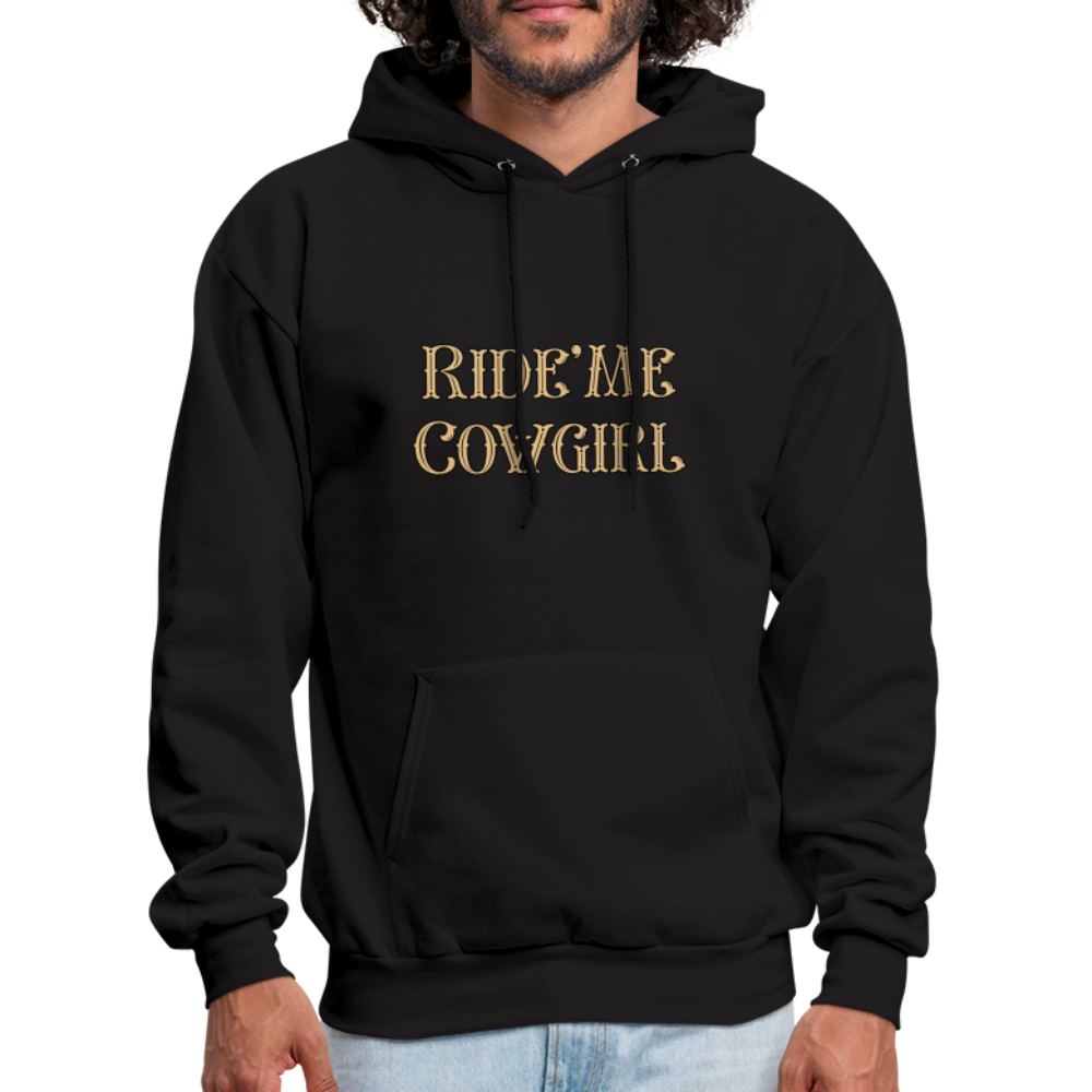 Ride Me Cowgirl Hoodie - black