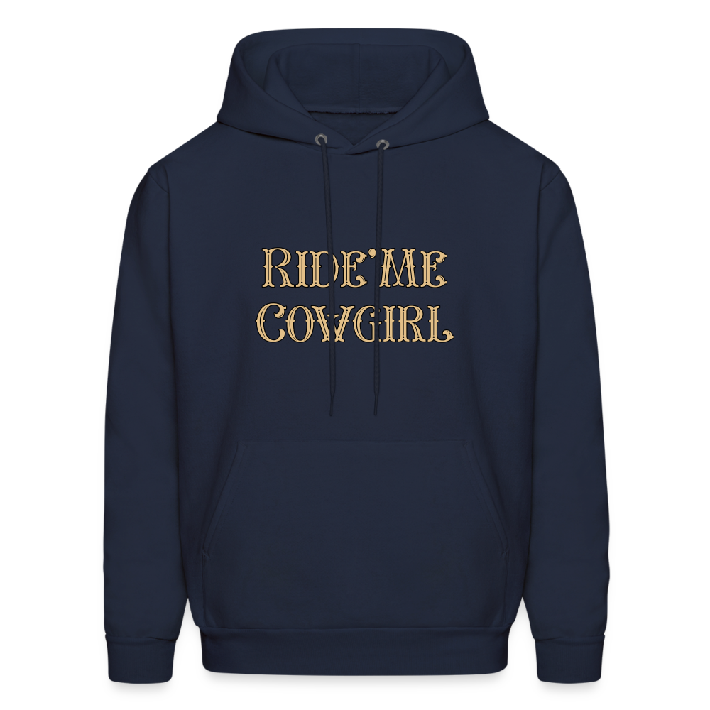 Ride Me Cowgirl Hoodie - navy