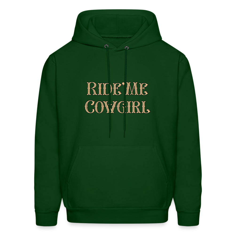 Ride Me Cowgirl Hoodie - forest green