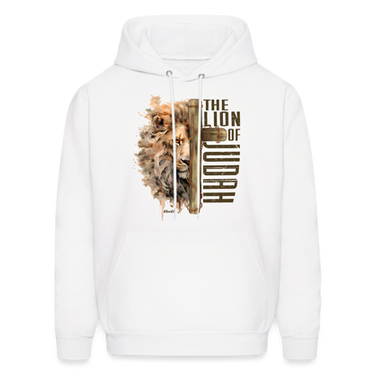 The Lion of Judah Hoodie - Color: white