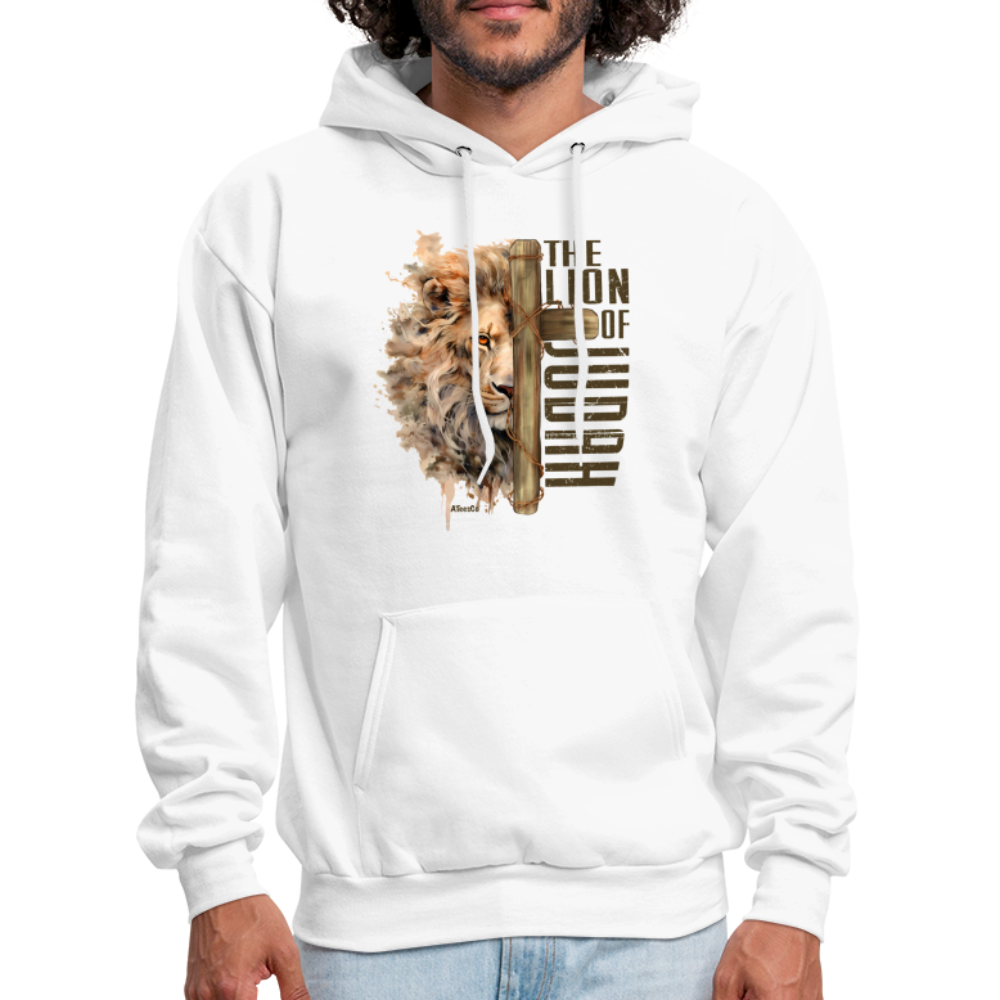 The Lion of Judah Hoodie - Color: heather gray