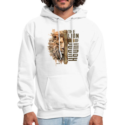 The Lion of Judah Hoodie - Color: heather gray