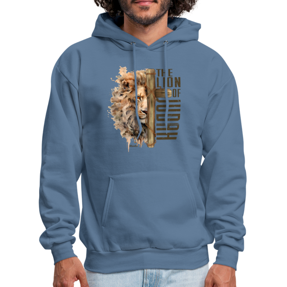 The Lion of Judah Hoodie - Color: heather gray