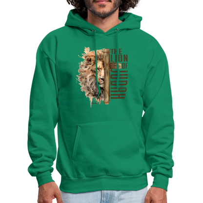 The Lion of Judah Hoodie - Color: kelly green