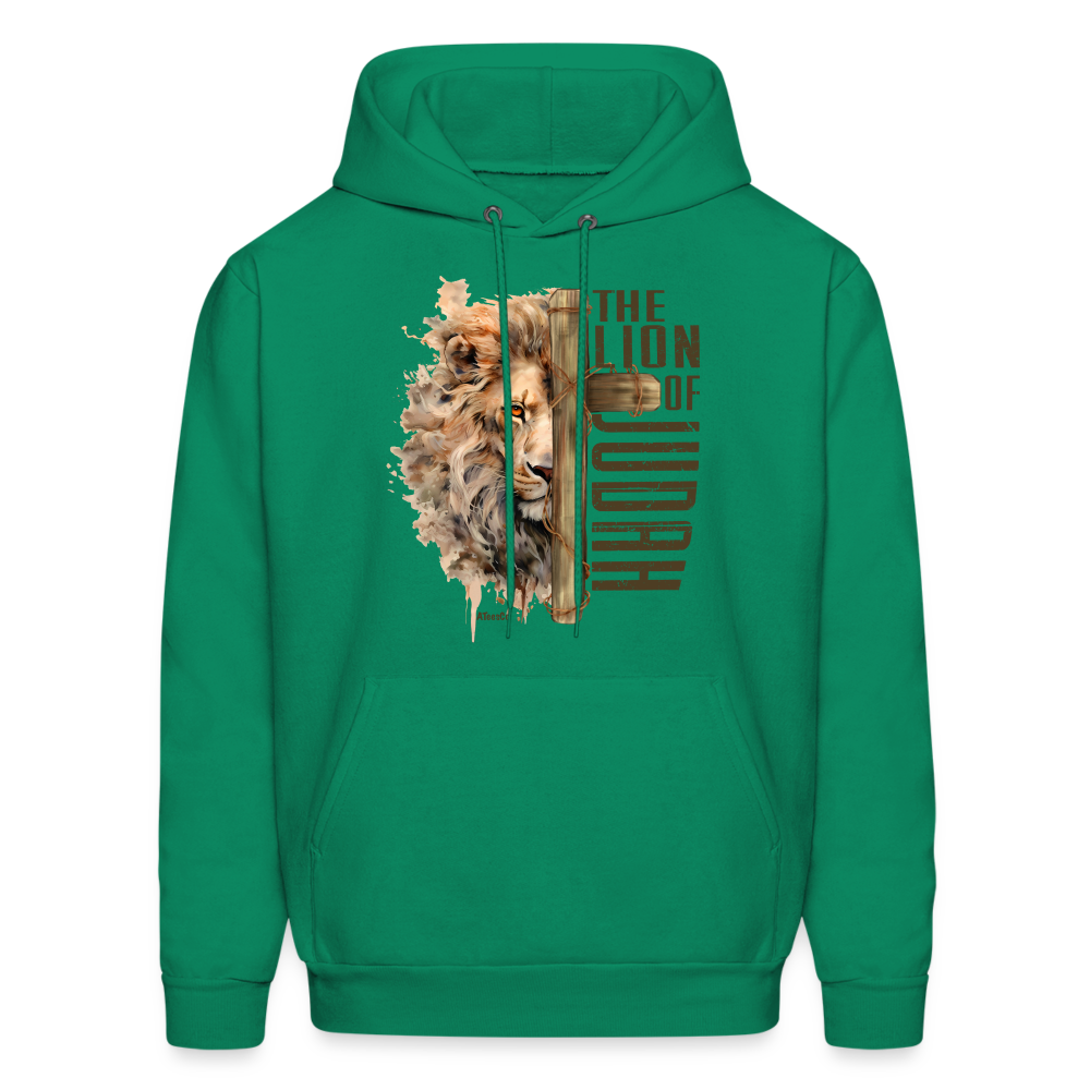 The Lion of Judah Hoodie - Color: heather gray