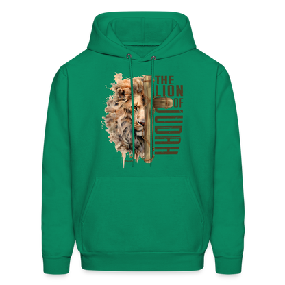 The Lion of Judah Hoodie - Color: heather gray