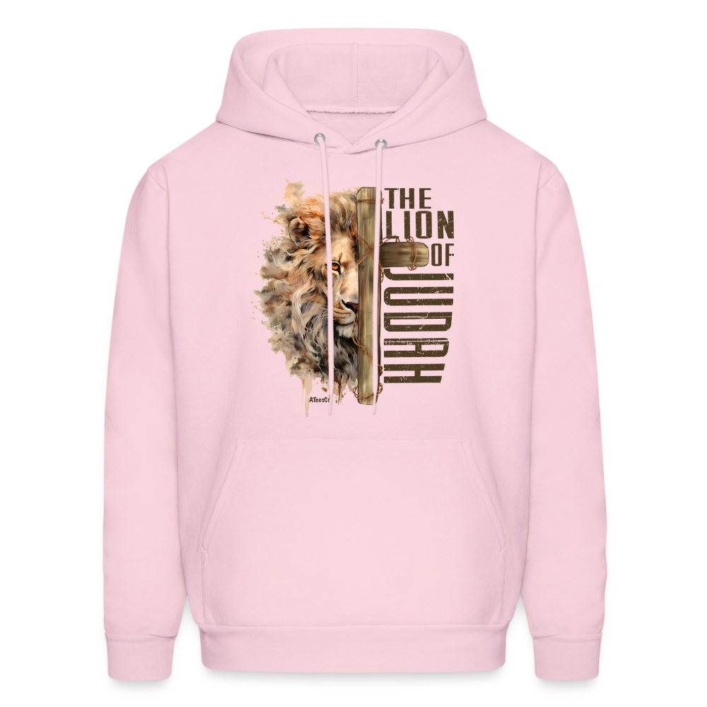 The Lion of Judah Hoodie - Color: pale pink