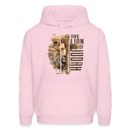 The Lion of Judah Hoodie - Color: pale pink