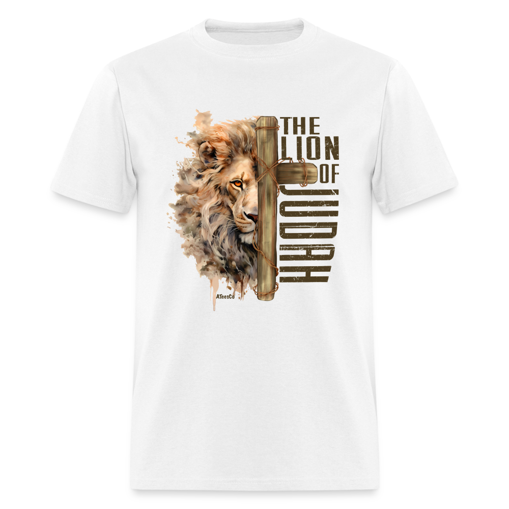 The Lion of Judah T-Shirt - Color: white