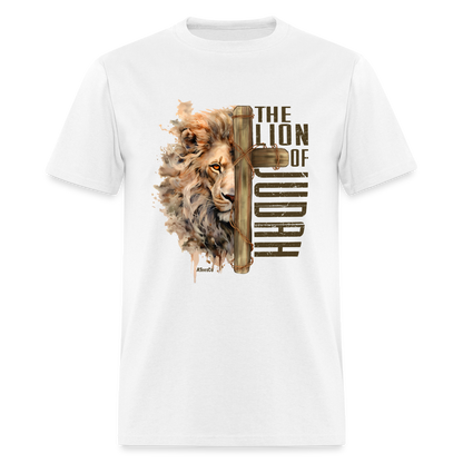 The Lion of Judah T-Shirt - Color: white