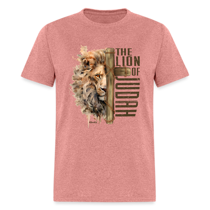 The Lion of Judah T-Shirt - Color: heather mauve