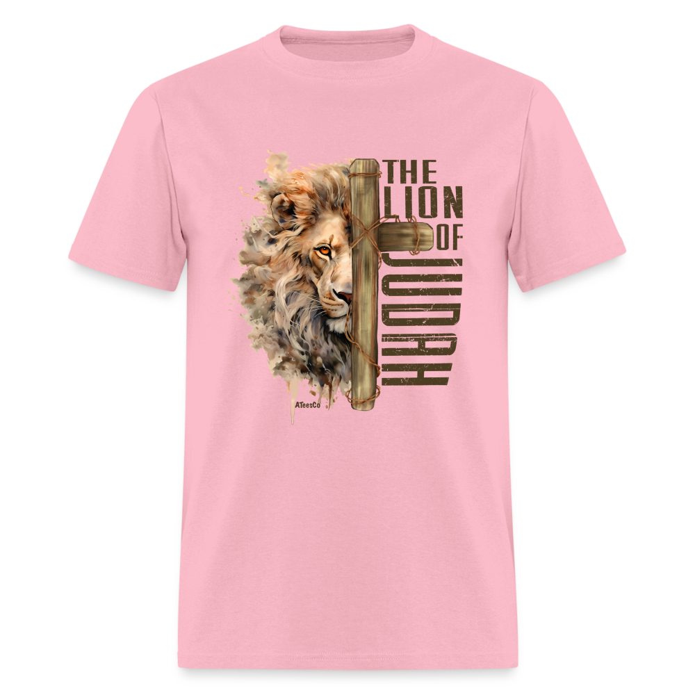 The Lion of Judah T-Shirt - Color: pink