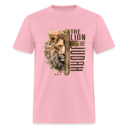 The Lion of Judah T-Shirt - Color: pink