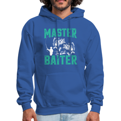 Master Baiter (Fishing Humor) Hoodie - royal blue