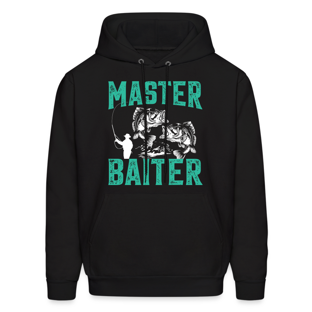 Master Baiter (Fishing Humor) Hoodie - black