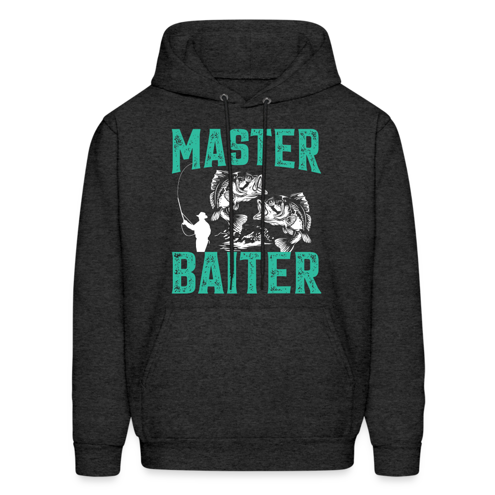 Master Baiter (Fishing Humor) Hoodie - charcoal grey