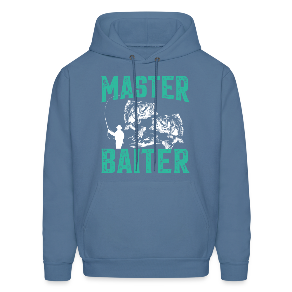 Master Baiter (Fishing Humor) Hoodie - denim blue