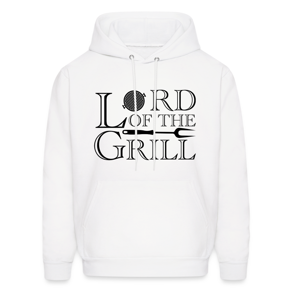 Lord of the Grill Hoodie - white