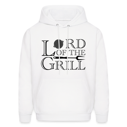 Lord of the Grill Hoodie - white