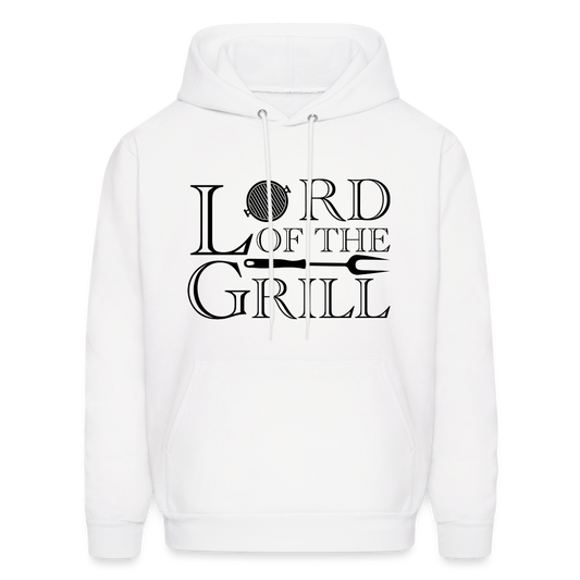 Lord of the Grill Hoodie - white