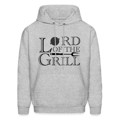 Lord of the Grill Hoodie - heather gray