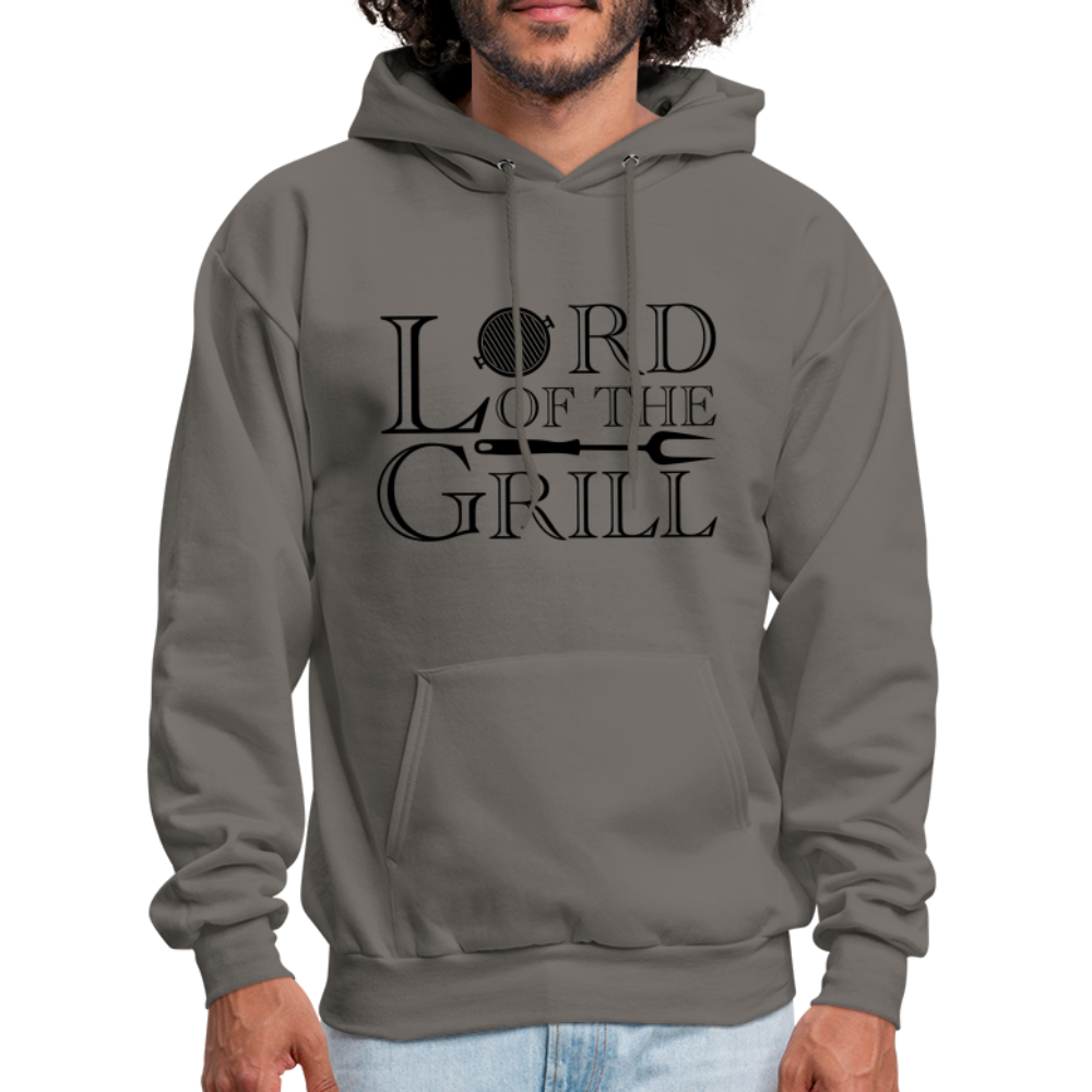 Lord of the Grill Hoodie - asphalt gray