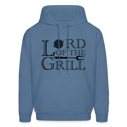 Lord of the Grill Hoodie - denim blue