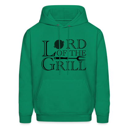 Lord of the Grill Hoodie - kelly green