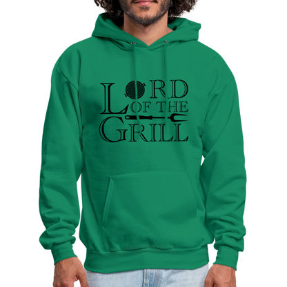 Lord of the Grill Hoodie - kelly green