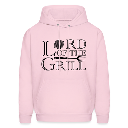 Lord of the Grill Hoodie - pale pink