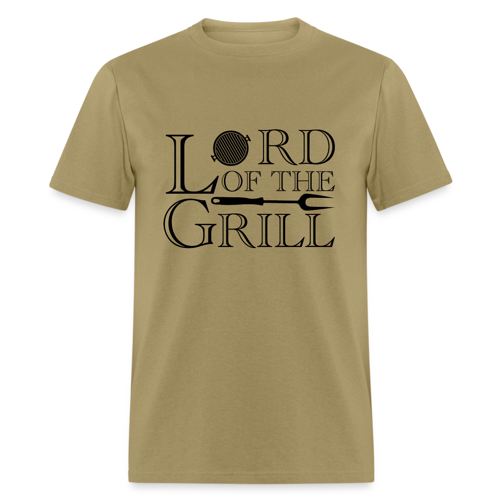 Lord of the Grill T-Shirt - Color: khaki