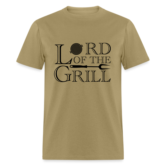 Lord of the Grill T-Shirt - Color: khaki