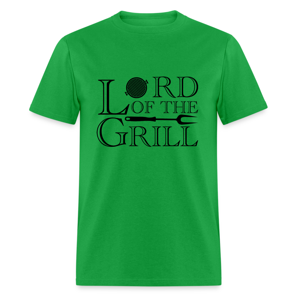 Lord of the Grill T-Shirt - Color: bright green