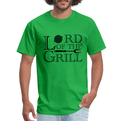 Lord of the Grill T-Shirt - bright green