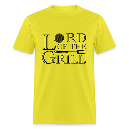 Lord of the Grill T-Shirt - yellow