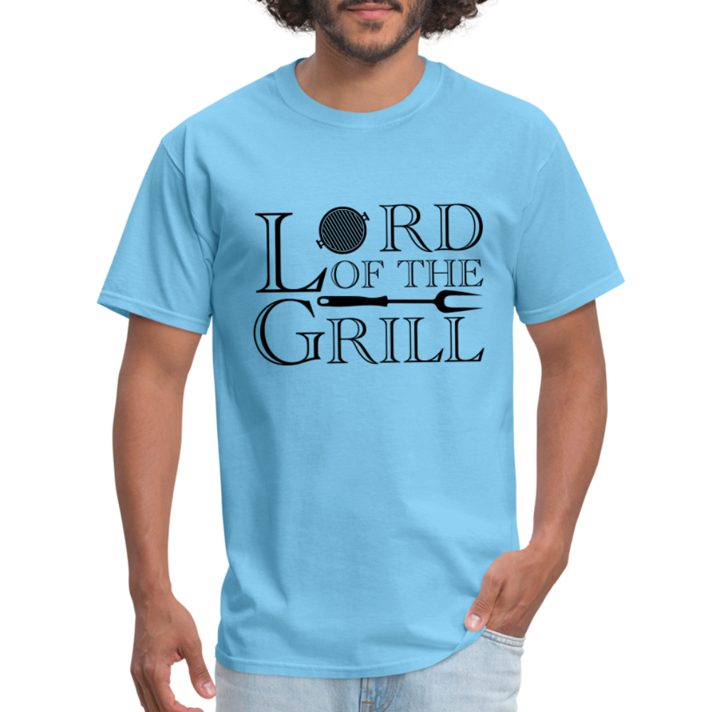 Lord of the Grill T-Shirt - Color: aquatic blue