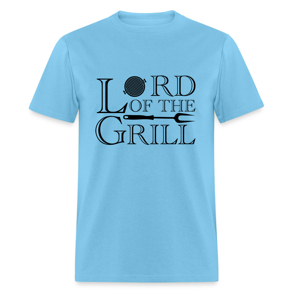 Lord of the Grill T-Shirt - aquatic blue