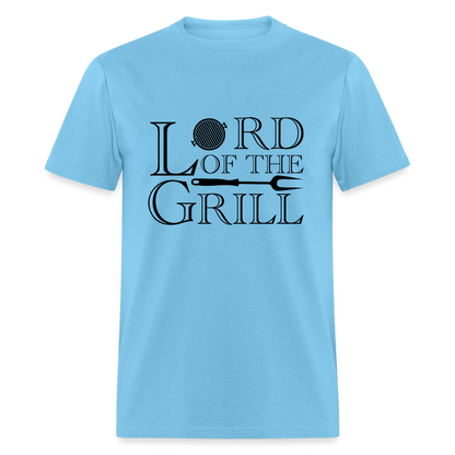 Lord of the Grill T-Shirt - aquatic blue